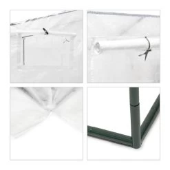 Relaxdays Tomatenkas XL - Met Schuin Dak - Kweekkas Voor Tomaten - Plastic Serre -Tuin Kortingswinkel 1200x1200 1510