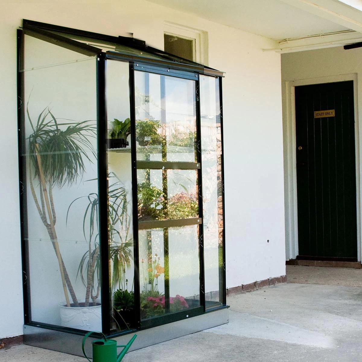 Royal Well Wall Garden 42 Muurkas Glas Groen 2 Royal Well Wall Garden 42 Muurkas Glas Groen - Afbeelding 2