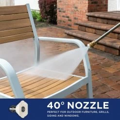 Powertech Professionele Hogedrukreiniger Op Benzine - 6.5 PK - 3600 PSI - 220 Bar - Hogedrukreiniger Auto - Terrasreiniger - Oppervlaktereiniger - Autoreiniger - Zwembadreiniger - 5 Snelkoppelstukken- Zwart / Rood -Tuin Kortingswinkel 1200x1200 154