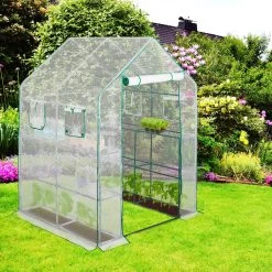 Relaxdays Tuinkas - 2 M² - Kweekkas Tuin - Grote Foliekas - 4 Ramen - Plantenkas Tomaten -Tuin Kortingswinkel 1200x1200 1540