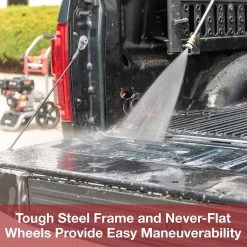 Powertech Professionele Hogedrukreiniger Op Benzine - 6.5 PK - 3600 PSI - 220 Bar - Hogedrukreiniger Auto - Terrasreiniger - Oppervlaktereiniger - Autoreiniger - Zwembadreiniger - 5 Snelkoppelstukken- Zwart / Rood -Tuin Kortingswinkel 1200x1200 155