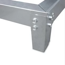 Gardebruk Aluminium Kas 4,75 M² - Fundament & Regengoot - 250x190cm -Tuin Kortingswinkel 1200x1200 1591