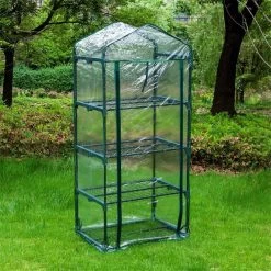 Kinzo Plastic Broeikas 69 X 49 X 160cm -Tuin Kortingswinkel 1200x1200 1601