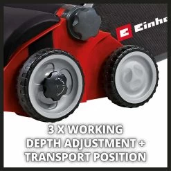 Einhell Verticuteerder En Beluchter RG-SA 1433 (1400 W - 33 Cm Werkbreedte - 3-voudige Hoogteverstelling - 28 L - Aanbevolen Voor Oppervlaktes Tot 400 M²) -Tuin Kortingswinkel 1200x1200 219