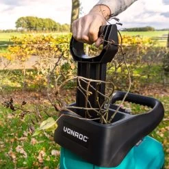 VONROC Stille Hakselaar/Shredder 2800W – Voor Takken Tot Ø45mm – Incl. 60L Opvangbak & Duwstok -Tuin Kortingswinkel 1200x1200 31