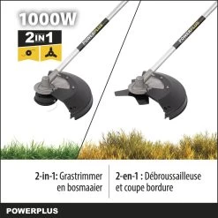 Powerplus POWXG30405 Bosmaaier 2-in-1 - 1000 W - Bosmaaier & Grastrimmer 11 Powerplus POWXG30405 Bosmaaier 2-in-1 - 1000 W - Bosmaaier & Grastrimmer -Tuin Kortingswinkel 1200x1200 340
