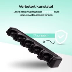 CLEANLY® Bezemhouder - Ophangsysteem Voor Tuingereedschap - Bezem Ophangsysteem - Gereedschapshouder Met Ophanghaken - ABS -Tuin Kortingswinkel 1200x1200 371