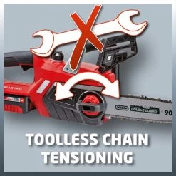 Einhell Accu Kettingzaag GE-LC 18 Li Kit (1x3,0Ah) Power X-Change (Li-Ion - 18 V - 25 Cm Zwaardlengte - 23 Cm Snijlengte - Terugslagbescherming - Kettingvangbout - Incl. 3,0 Ah Accu En Lader) 35 Einhell Accu Kettingzaag GE-LC 18 Li Kit (1x3,0Ah) Power X-Change (Li-Ion - 18 V - 25 Cm Zwaardlengte - 23 Cm Snijlengte - Terugslagbescherming - Kettingvangbout - Incl. 3,0 Ah Accu En Lader) -Tuin Kortingswinkel 1200x1200 412