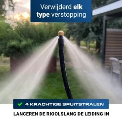 Techweise - Rioolslang Voor Kärcher K2 T/m K7 - 15M - Met 4 Achterwaartse Hogedruksproeiers 14 Techweise - Rioolslang Voor Kärcher K2 T/m K7 - 15M - Met 4 Achterwaartse Hogedruksproeiers -Tuin Kortingswinkel 1200x1200 481