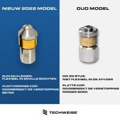 Techweise - Rioolslang Voor O.a. Kärcher - 15M - Met Roterende En Voorwaartse Kop 11 Techweise - Rioolslang Voor O.a. Kärcher - 15M - Met Roterende En Voorwaartse Kop -Tuin Kortingswinkel 1200x1200 486