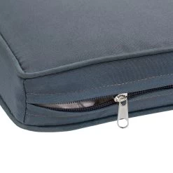 Relaxdays Tuinbank Met Kussen - 2 Zits Buitenbank Metaal - Balkonbank Kunststof - Voortuin -Tuin Kortingswinkel 1200x1200 683