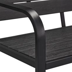 Relaxdays Tuinbank Met Kussen - 2 Zits Buitenbank Metaal - Balkonbank Kunststof - Voortuin -Tuin Kortingswinkel 1200x1200 686