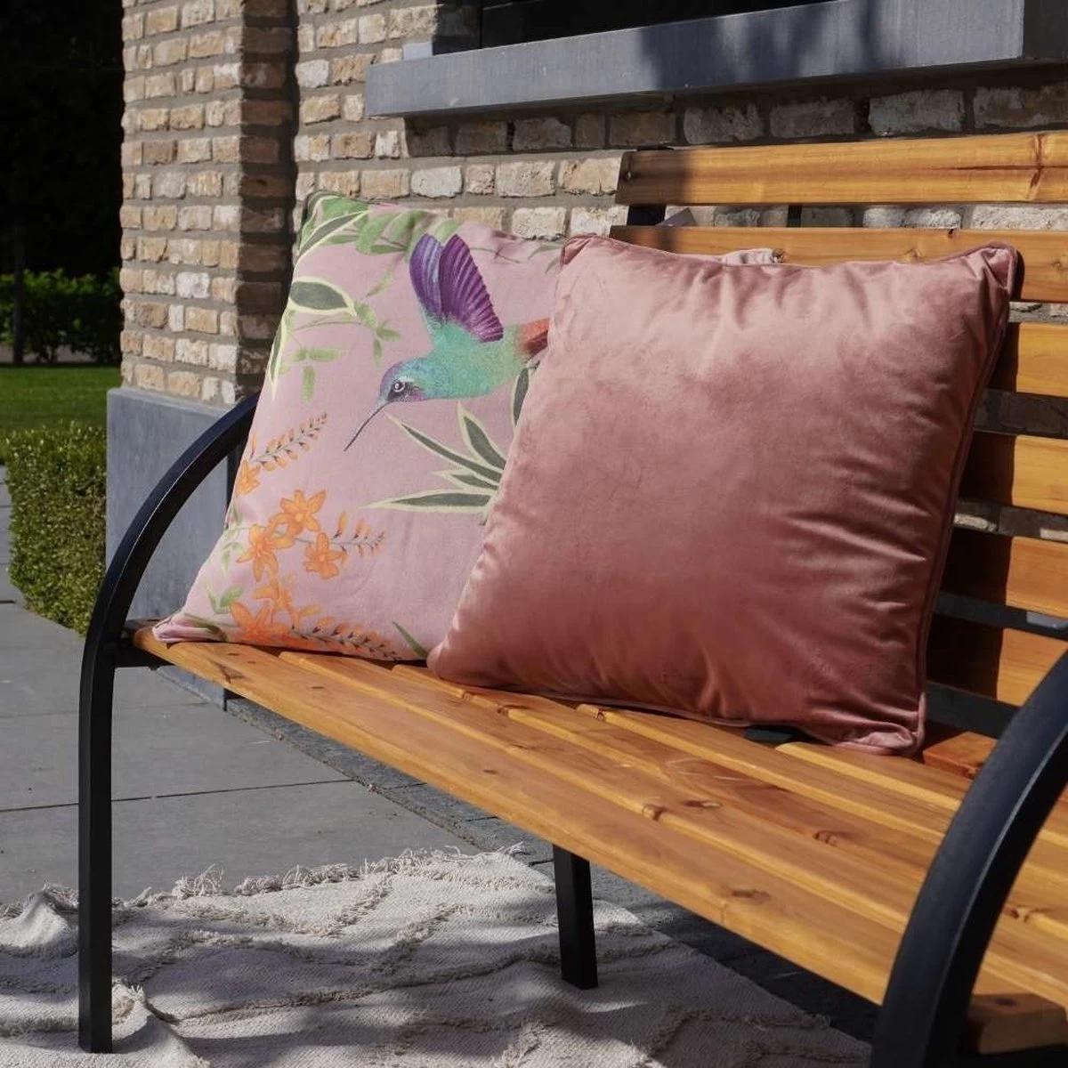 Dutcc 41142 - Tuinbank - Woodstock - 120 Cm – Zwart 10 Dutcc 41142 - Tuinbank - Woodstock - 120 Cm – Zwart - Afbeelding 10