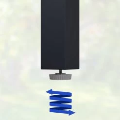 Casaria – Tuintafel – Aluminium – 90x90x75cm –Antraciet -Tuin Kortingswinkel 1200x1200 782