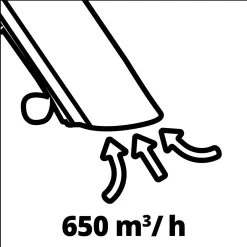 Einhell Elektrische Bladblazer GC-EL 3024 E (blazen, Zuigen & Versnipperen, Zuigbuis Ø75 Mm, Zuigkracht 650 M³/h, Hakselfunctie 10:1, Blaassnelheid 240 Km/h, Opvangzak 40 L) -Tuin Kortingswinkel 1200x1200 80