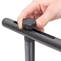 Relaxdays Balkontafel Inklapbaar, Balkon Tafel Rotan, Hangtafel Reling - Zwart -Tuin Kortingswinkel 1200x1200 811