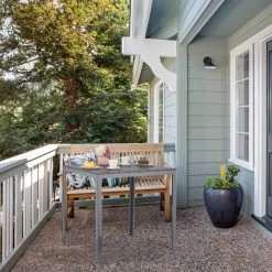 Relaxdays Tuintafel Vierkant - Grijze Buitentafel - Eettafel Tuin - Moderne Balkontafel -Tuin Kortingswinkel 1200x1200 827