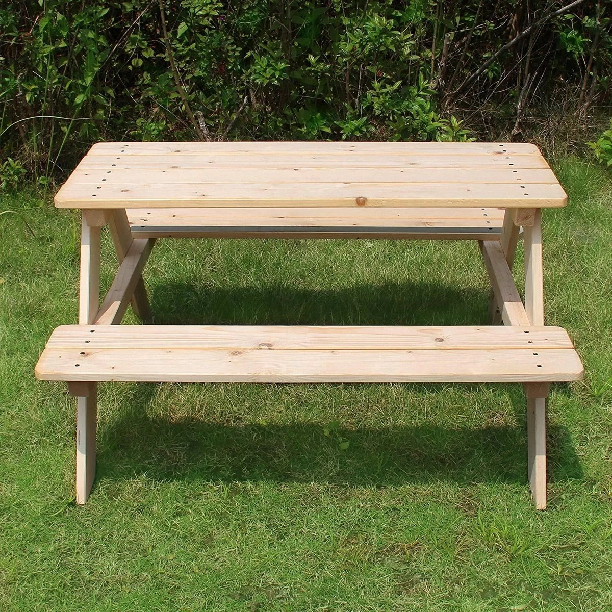 MaxxGarden Kinder Picknicktafel - 90x79x50cm - Hout 7 MaxxGarden Kinder Picknicktafel - 90x79x50cm - Hout - Afbeelding 7