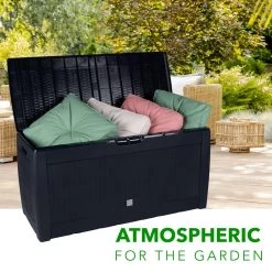Opbergbox 310L UV-Bestendig Weerbestendig Wielen Tuinbox Rotan-look Antraciet 28 Opbergbox 310L UV-Bestendig Weerbestendig Wielen Tuinbox Rotan-look Antraciet -Tuin Kortingswinkel 1200x1200 851