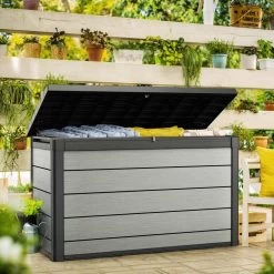 Keter Denali Opbergbox - 757L - 152x73x90cm - Grafiet -Tuin Kortingswinkel 1200x1200 888