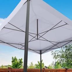 LifeGoods Partytent - 3x3 M - Zijwanden - Easy Up - Opvouwbaar - Waterdicht - Draagtas Met Wieltjes - Donkergrijs -Tuin Kortingswinkel 1200x1200 904