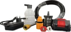 Hogedrukreinger Op Accu - Inclusief Opbergkoffer - Foam Gun - Foam Sprayer - Schuimpistool - Schuimsproeier - Hogedruk Pistool - Inclusief Accesoires -Tuin Kortingswinkel 1200x552