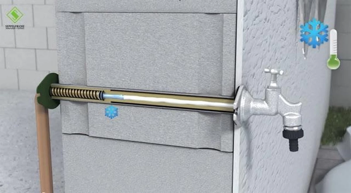 VSH SEPP Eis Vorstvrije Buitenkraan - Krukbediening 2 VSH SEPP Eis Vorstvrije Buitenkraan - Krukbediening - Afbeelding 2