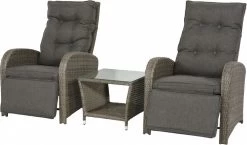 Loungeset Duoset Melia 2 Verstelbare Stoelen + Tafel - Balkonset 29 Loungeset Duoset Melia 2 Verstelbare Stoelen + Tafel - Balkonset -Tuin Kortingswinkel 1200x703