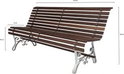 MaximaVida Tuinbank Budapest Oil 170 Cm - Uit Exclusief Mahoniehout -Tuin Kortingswinkel 1200x717 3
