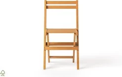 Bistro Set Hout Balkonset FSC – Patio Set Tuin – Houten Frans Tuinsetje – Kleine Tuinset – Complete Kleine Balkon Tafelset Met Gratis Bijzettafel – Hardhout FSC Balkonstoelen & Balkon Tafel - Tuintafel En Stoelen - Bistroset Van Hout – Balcony Set -Tuin Kortingswinkel 1200x763