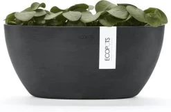 Ecopots | Sofia | Dark Grey | Binnenbloempot | 30 Cm | Ovaal -Tuin Kortingswinkel 1200x781 5