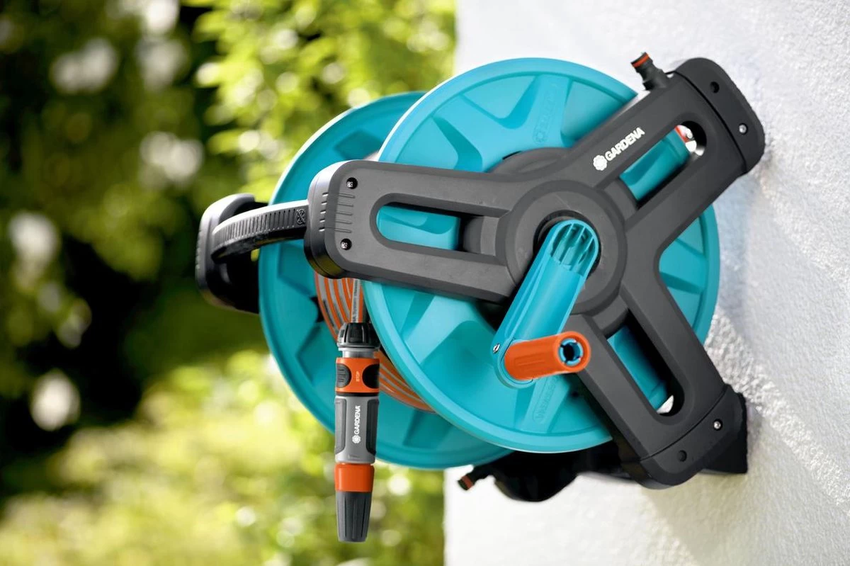 GARDENA - Classic 50 Complete Set - Slanghouder - Inc Slang 20m 4 GARDENA - Classic 50 Complete Set - Slanghouder - Inc Slang 20m - Afbeelding 4