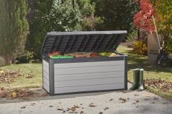 Keter Denali Opbergbox - 570L - 151,7x72,5x70cm - Grijs -Tuin Kortingswinkel 1200x800 205