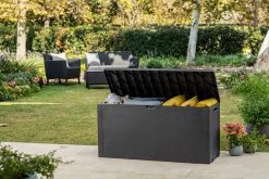 Keter Emily Opbergbox - 118x45x57 Cm - 270L - Grafiet -Tuin Kortingswinkel 1200x800 279
