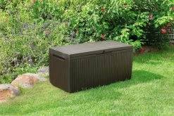 Opbergbox Tuin - Kussenbox Waterdicht - Bruin - Zitbox Kussenbox Voor Buiten - Voor Tuinmeubelen - Tuinkussens - Opberg Tuin - Kussenboxen - XL - Groot - 305 Liter -Tuin Kortingswinkel 1200x800 283