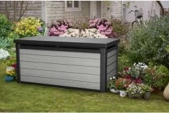 Keter Denali Opbergbox - 570L - 151,7x72,5x70cm - Grijs -Tuin Kortingswinkel 1200x808 5
