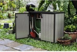 Keter Patio Store Opbergkast - 139,5x77x120cm - Grijs 25 Keter Patio Store Opbergkast - 139,5x77x120cm - Grijs -Tuin Kortingswinkel 1200x817 8