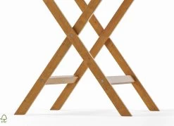 Bistro Set Hout Balkonset FSC – Patio Set Tuin – Houten Frans Tuinsetje – Kleine Tuinset – Complete Kleine Balkon Tafelset Met Gratis Bijzettafel – Hardhout FSC Balkonstoelen & Balkon Tafel - Tuintafel En Stoelen - Bistroset Van Hout – Balcony Set -Tuin Kortingswinkel 1200x871 1