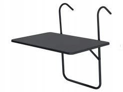 Merkloos Balkontafel Inklapbaar – Zwart – 40 X 60 X 70 Cm – Hout Balkontafeltje Hangend Balkonbar Balkontafels Opklapbaar Hangtafel – Ophangbaar Voor Aan Het Balkon – Vouwtafel Wandtafel Inklapbare Tafel – Bijzettafel – Buiten Tafeltje Klaptafel -Tuin Kortingswinkel 1200x897 1