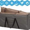 Opbergtas Voor Tuinmeubelkussens - 125 X 40 X 50 Cm (4 – 6 Lounge- Tuinkussens) - Grijs / Antraciet