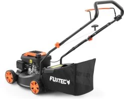 FUXTEC Grasmaaier Benzine - 41cm - 80cc - Duwmaaier - Opvangbak 45L - FX-RM4180 -Tuin Kortingswinkel 1200x964 1