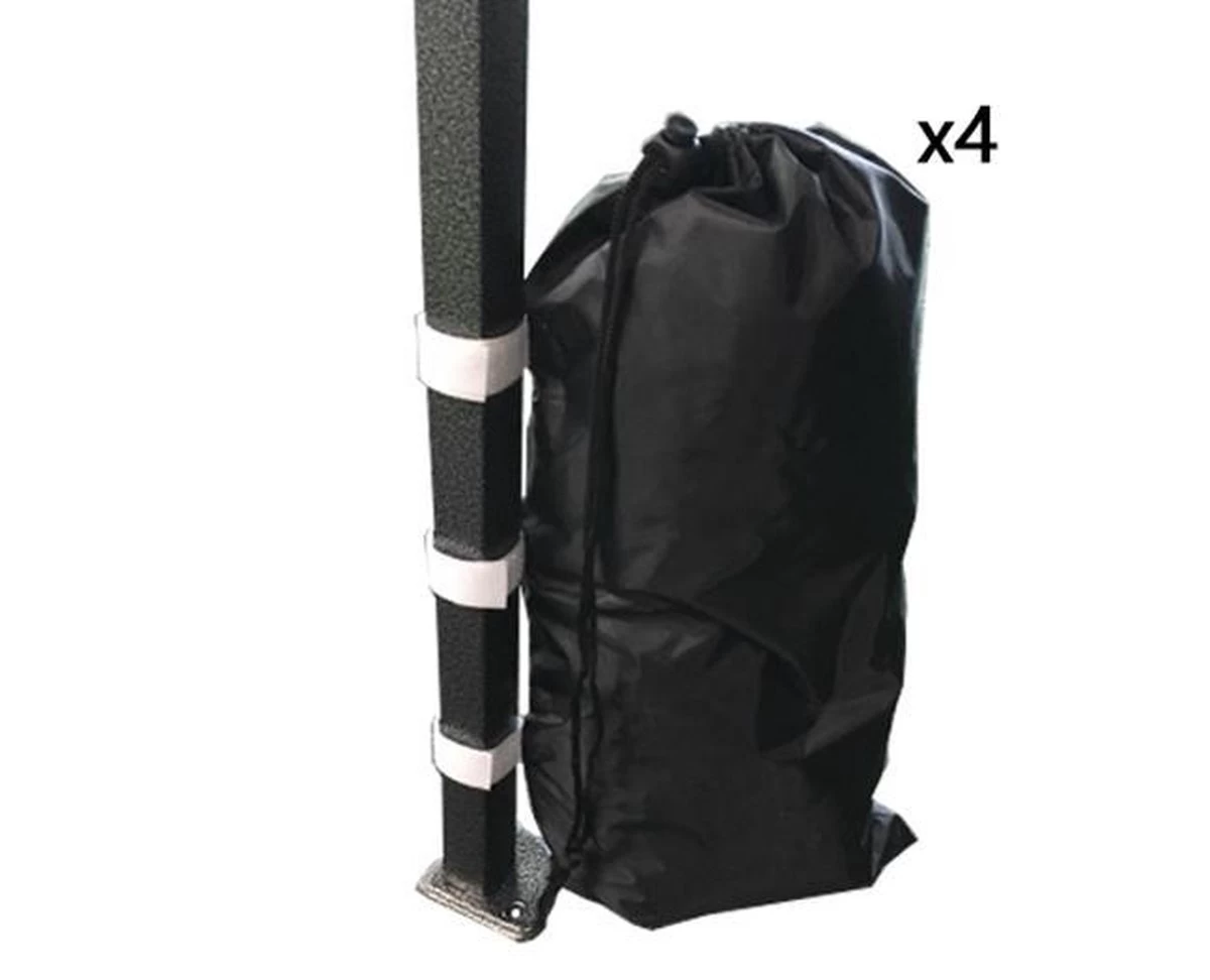 Easy Up 3x4,5m Zwart Luxe Partytent Opvouwbaar 8 Easy Up 3x4,5m Zwart Luxe Partytent Opvouwbaar - Afbeelding 8