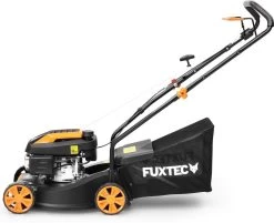 FUXTEC Grasmaaier Benzine - 41cm - 80cc - Duwmaaier - Opvangbak 45L - FX-RM4180 -Tuin Kortingswinkel 1200x976 1