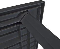 VidaXL Tuintafel 126x76x72 Cm Kunststof Antraciet -Tuin Kortingswinkel 1200x979 2