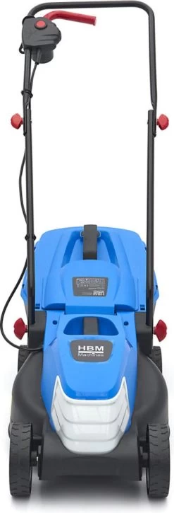 Merkloos 1300W Electrische Grasmaaier / Gazonmaaier 32 Cm Snijhoogtes 25-45-65 Mm 25 Liter Opvangbak -Tuin Kortingswinkel 409x1200