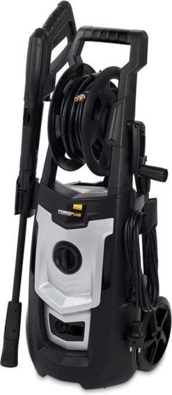 Powerplus POWXG90410 Hogedrukreiniger - 1800W - Max. 140 Bar - 420 L/h - Incl. 8m Slang, Terrasreiniger En Accessoires - Reiniger Voor Auto, Fiets En Meubelen -Tuin Kortingswinkel 524x1200
