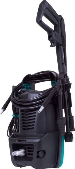 VONROC Hogedrukreiniger V14C-1 - 1400W – 110 Bar – 390 L/h – Compact - Incl. 5m Slang, Spuitstukken En Accessoires -Tuin Kortingswinkel 532x1200