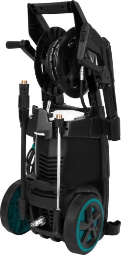 VONROC PRO Hogedrukreiniger V25-2 – 2500W – 195 Bar – 468 L/h – Duurzame Inductiemotor – Incl. 8m Slang, Slanghaspel, Terrasreiniger, Reinigingstank En Meer -Tuin Kortingswinkel 572x1200