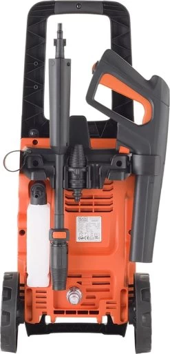Black & Decker BLACK+DECKER Hogedrukreiniger BXPW1600PE - 1600 Watt - 125 Bar - 420 L/u - Verrijdbaar -Tuin Kortingswinkel 578x1200