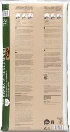 Pokon Bio Bemeste Tuincompost - 20l - Bodemverbeteraar - Geschikt Voor Ophoging En Aanplanten -Tuin Kortingswinkel 642x1200 2